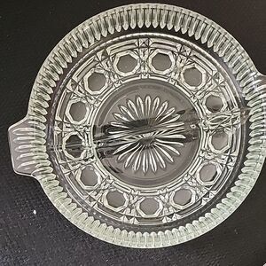 Federal Glass Dividefd Relish Dish